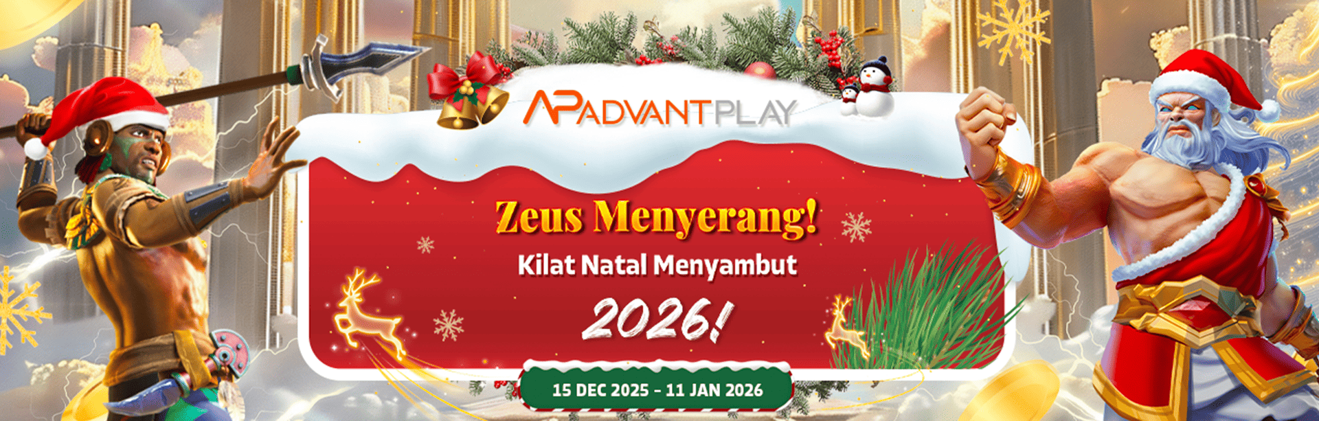 ADVANTPLAY - DECEMBER EXCLUSIVE CAMPAIGNS